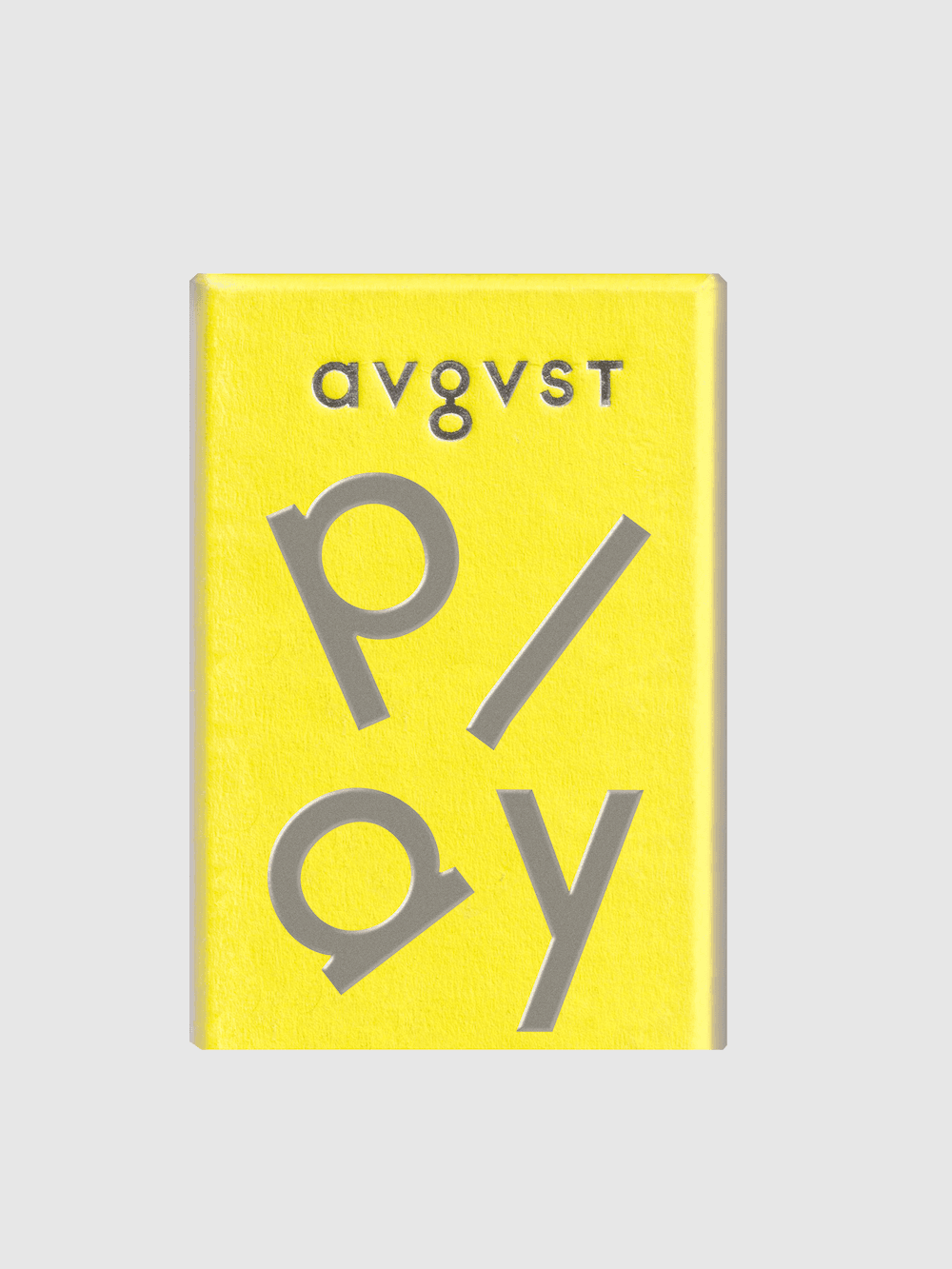 Avgvst Deck of Playing Cards