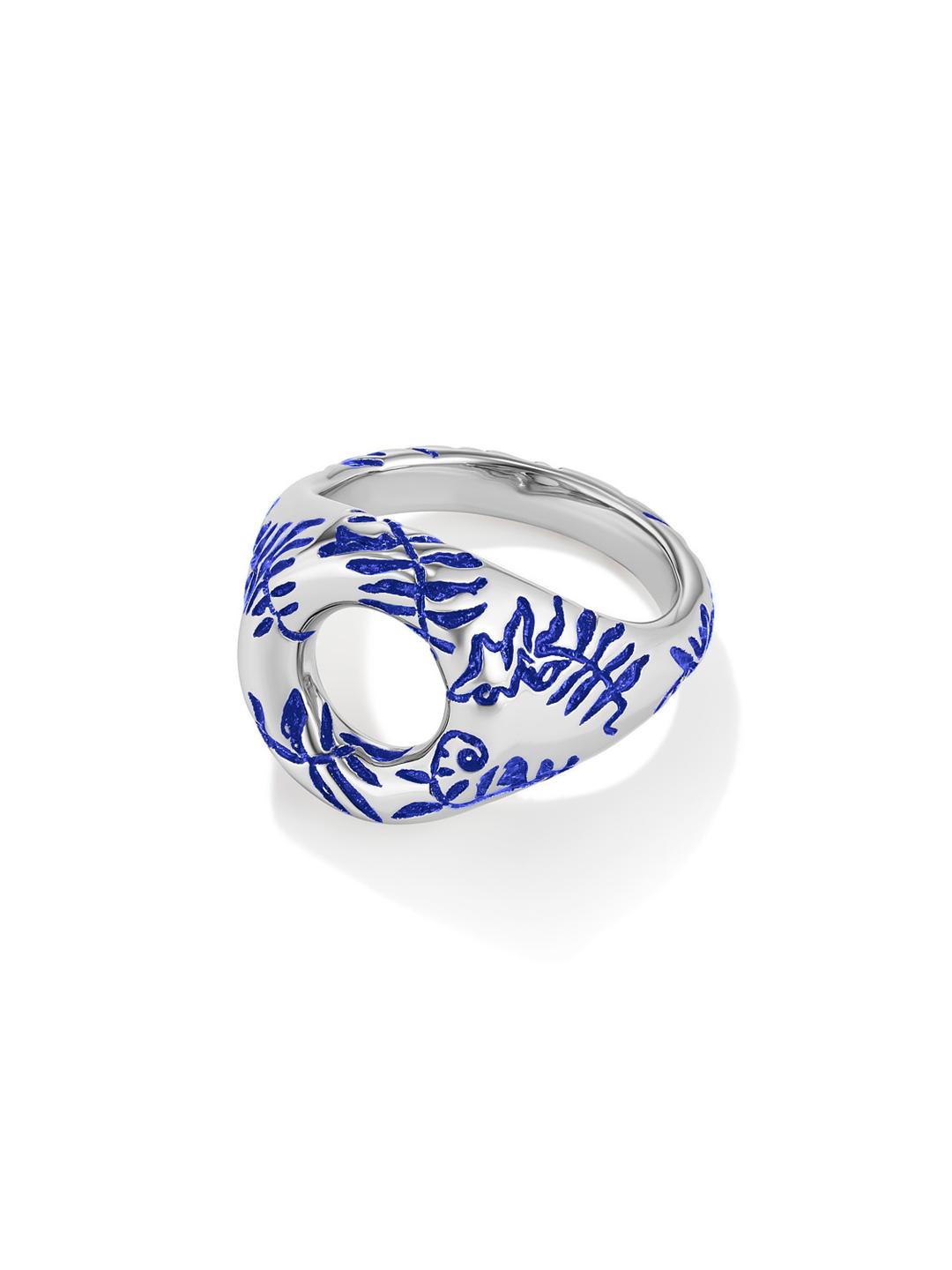 Fern Rotunda Signet Jarman's Blue
