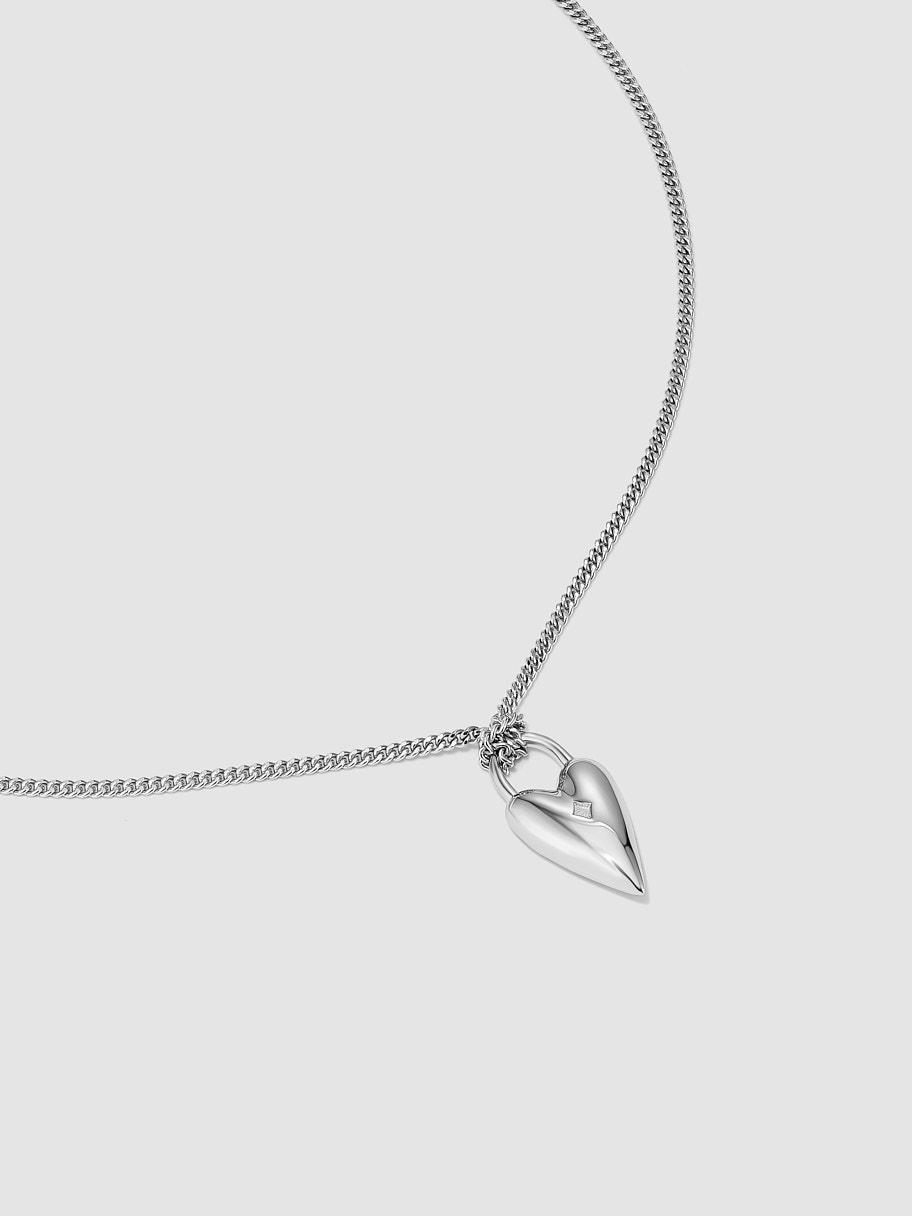 Heart and Key Necklace