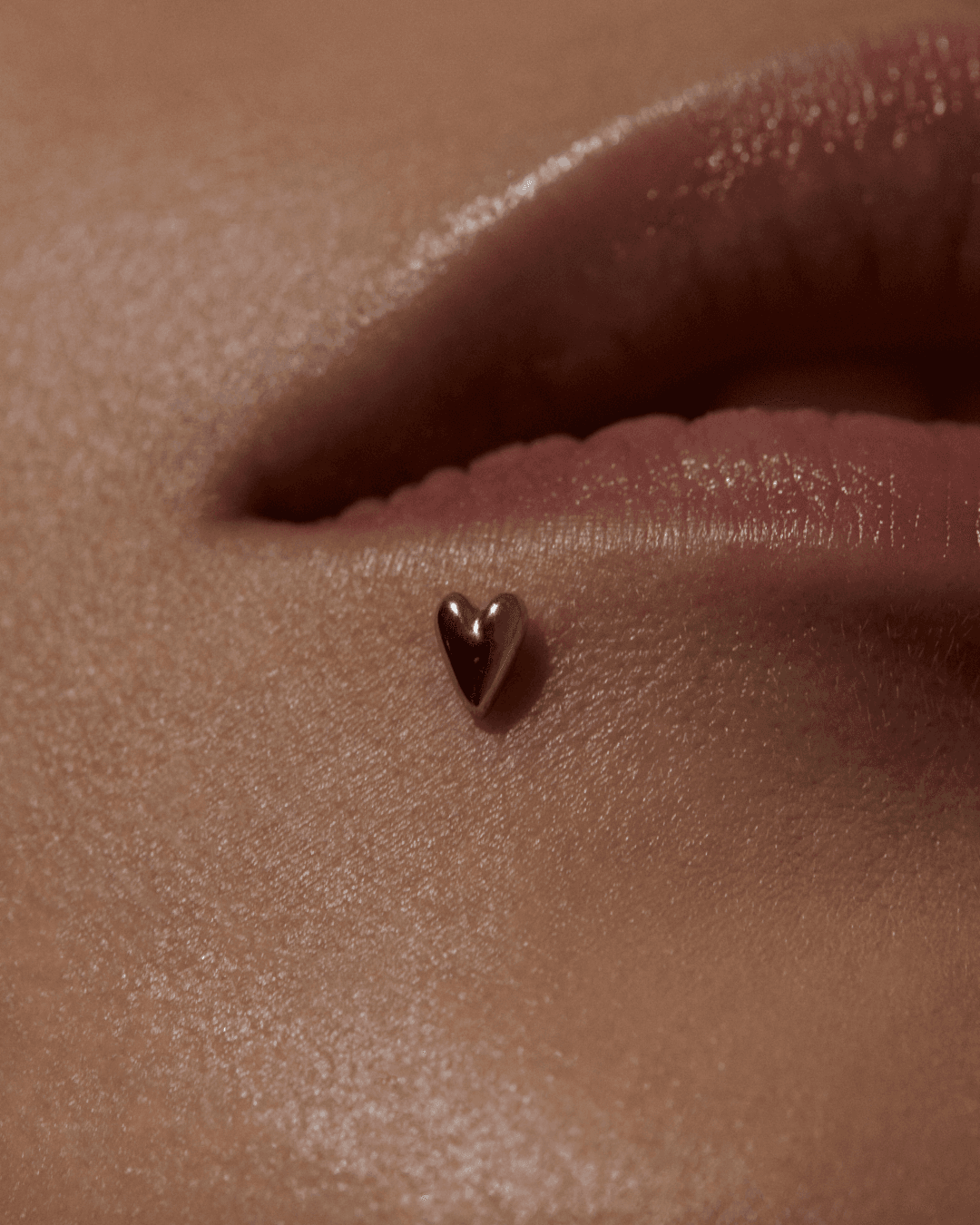 Heart Piercing Stud