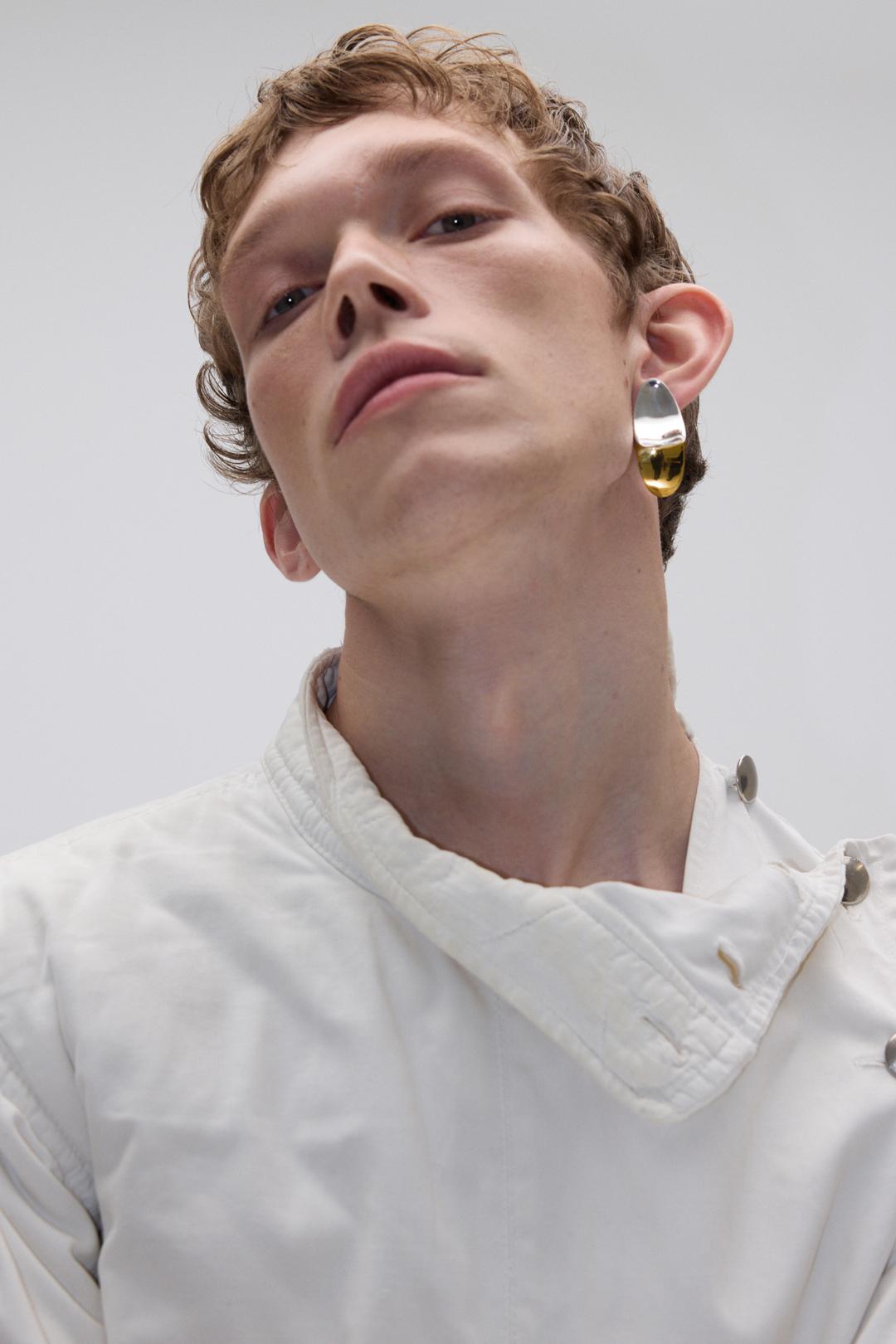 Resonance Bicolour Single Earring