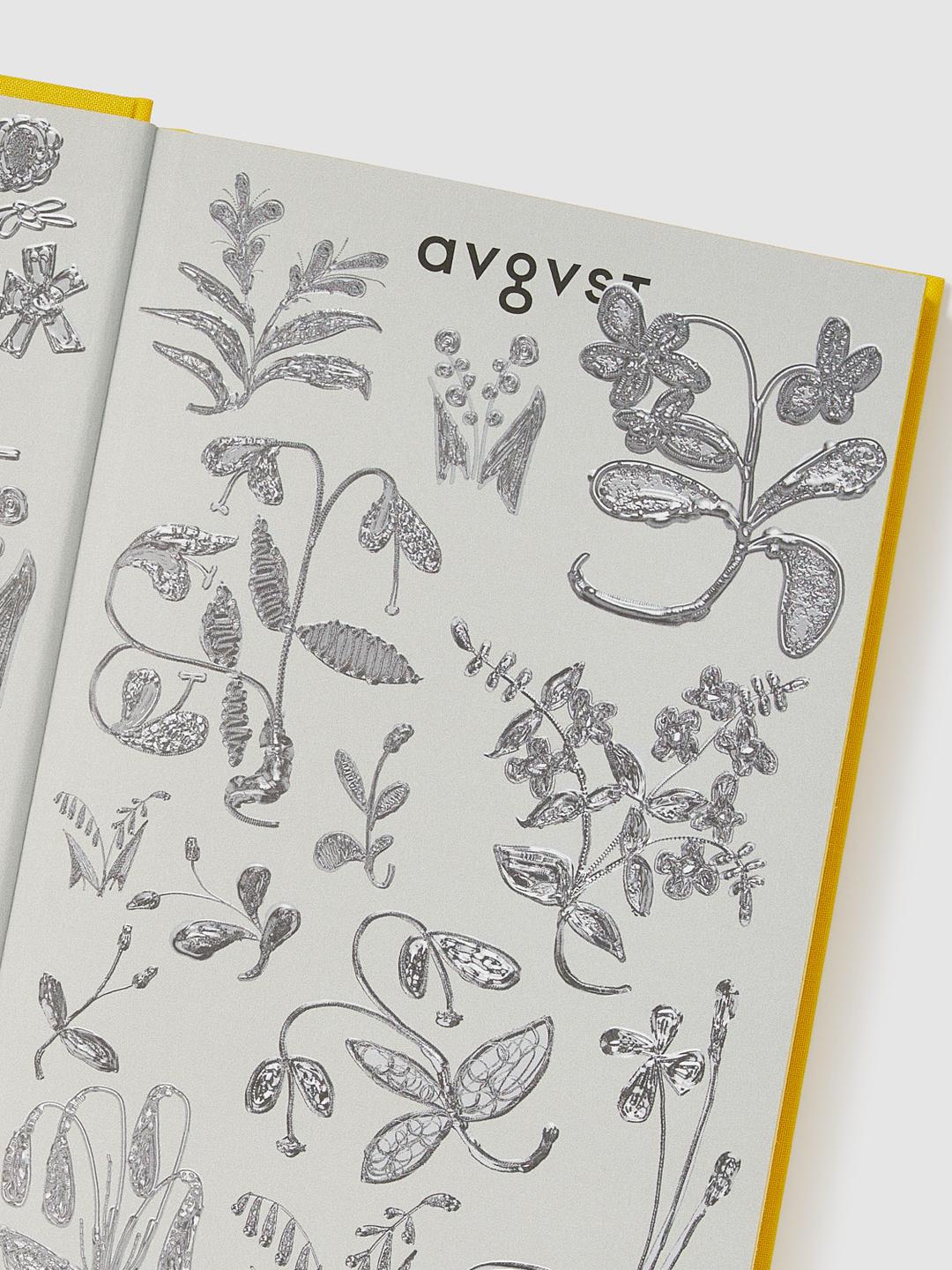 Yellow Notebook Millefleurs