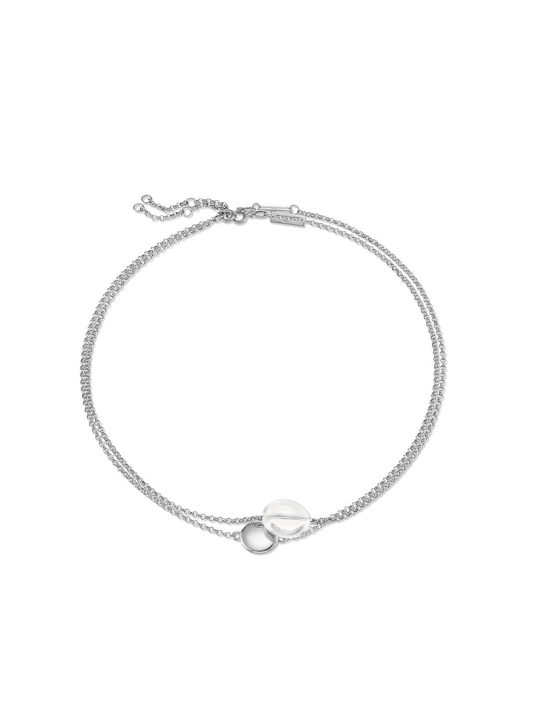 Eclipse Two-Strand Necklace Set with Rock Crystal