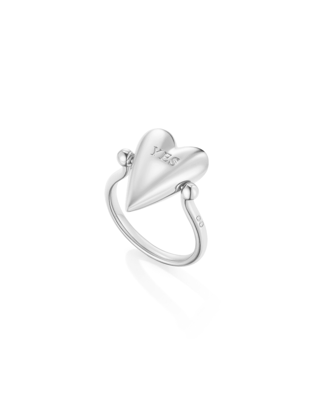 Heart of Avgvst Flip Ring