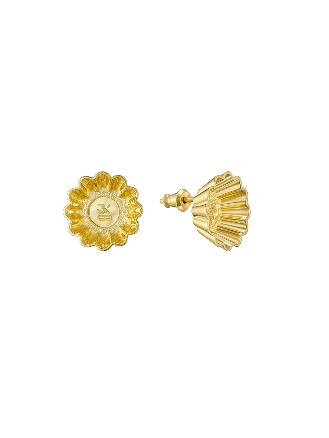 Avgvst x J.Kim Mini Baking Cup Earrings Gold Vermeil