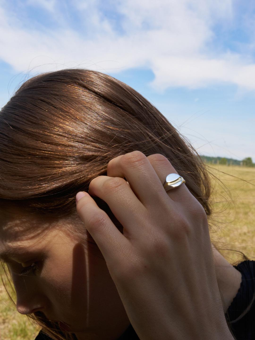Grass Signet Ring