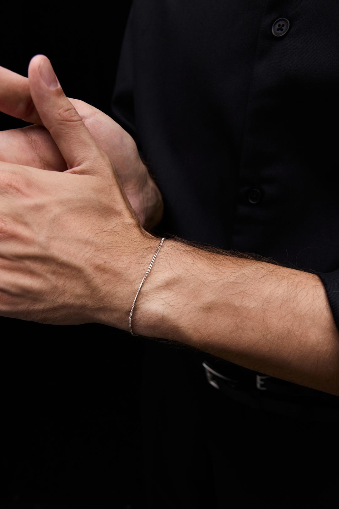 Avgvst x Crosby Studios Flat Curb Bracelet 