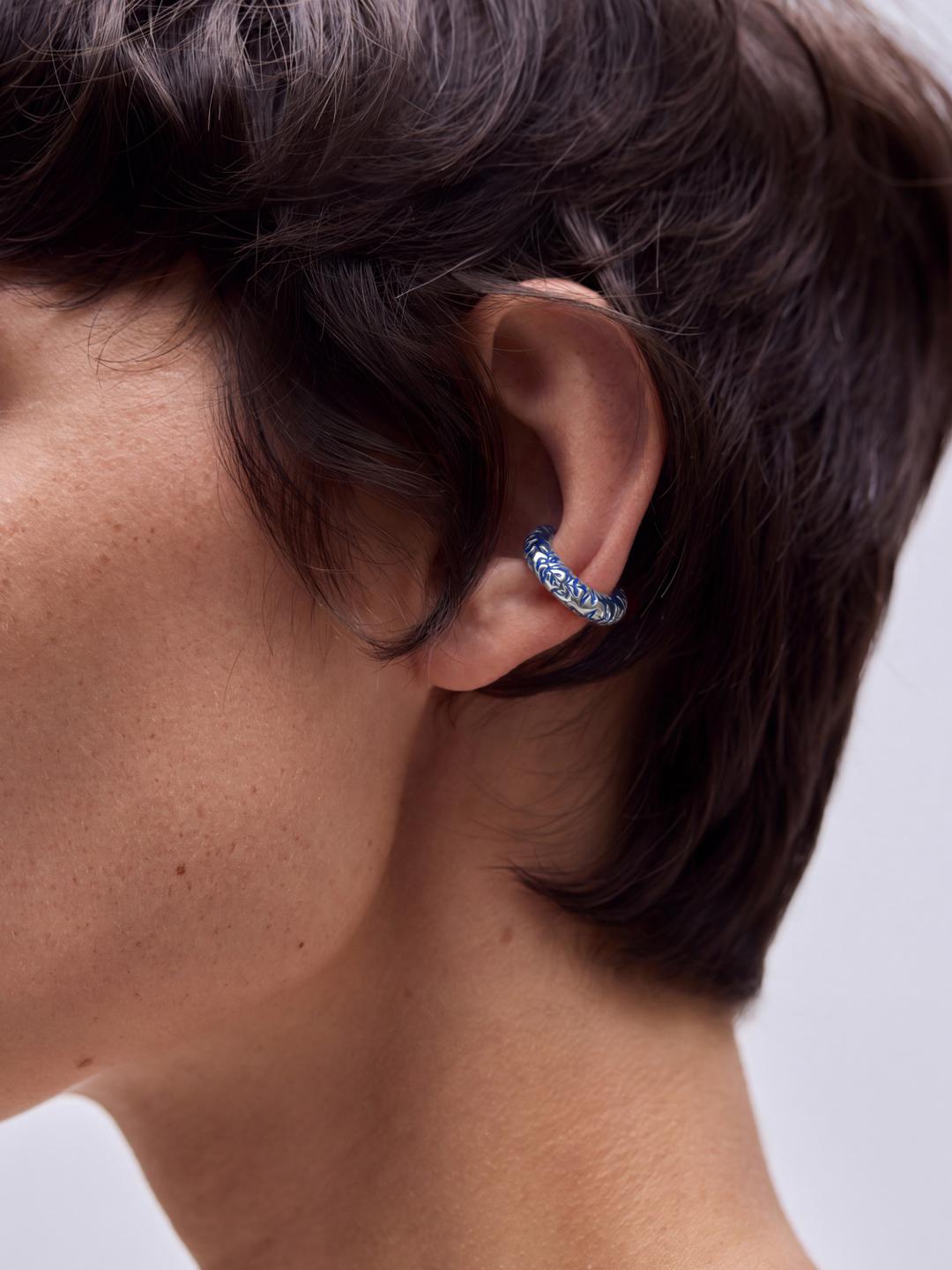 Fern Earcuff Jarman's Blue