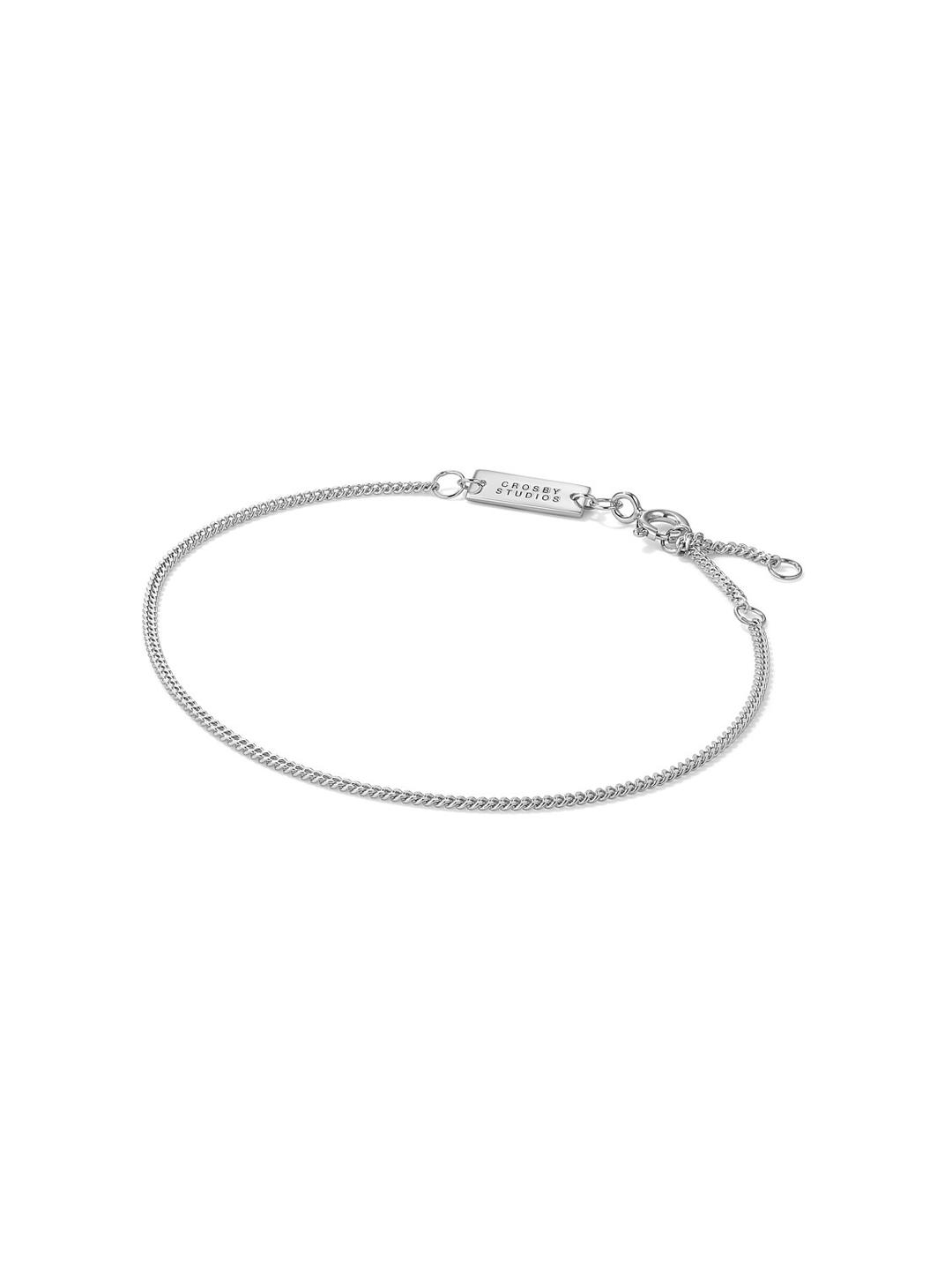 Avgvst x Crosby Studios Flat Curb Bracelet 