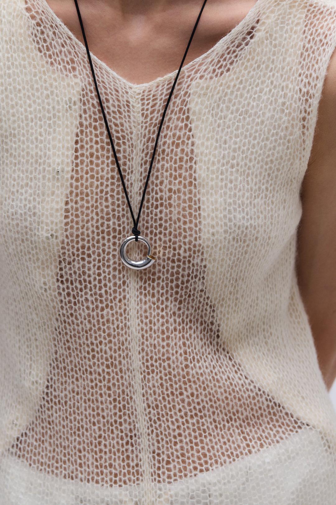 Uroboros Pendant on a Cord