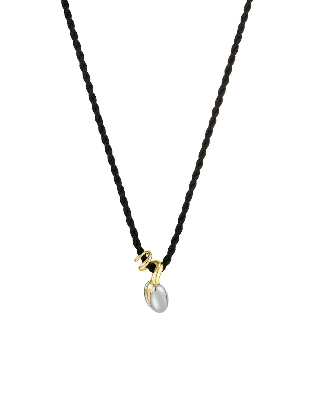 Seed Cord Necklace Gold Vermeil