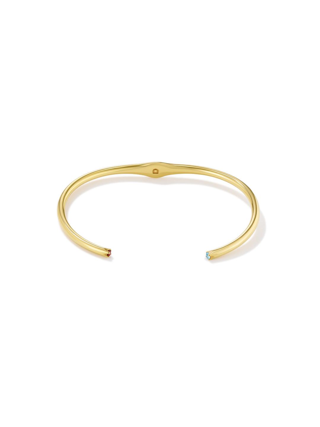 Avgvst x J.Kim Tube Bracelet Gold Vermeil