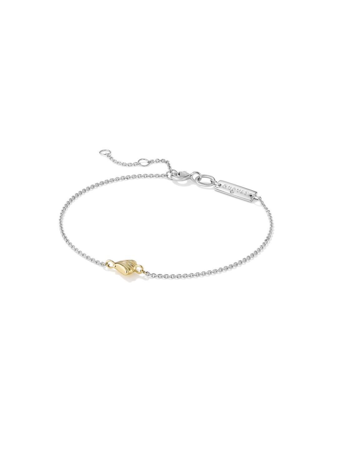 Double Gold Shell Bracelet