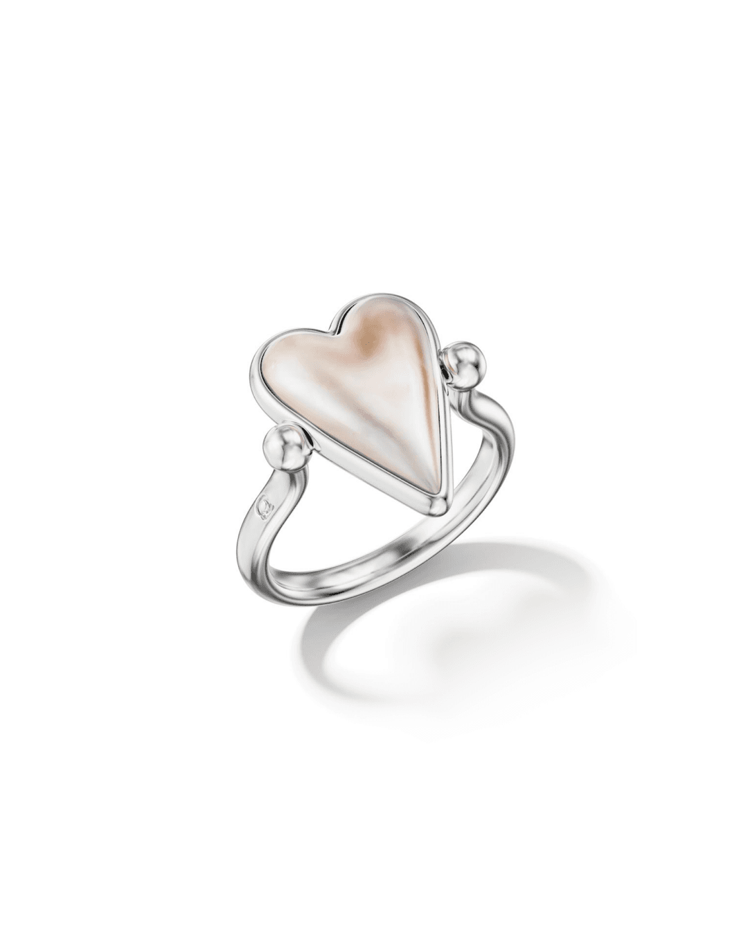 Doublet Flip Ring Mother of Pearl/Onyx