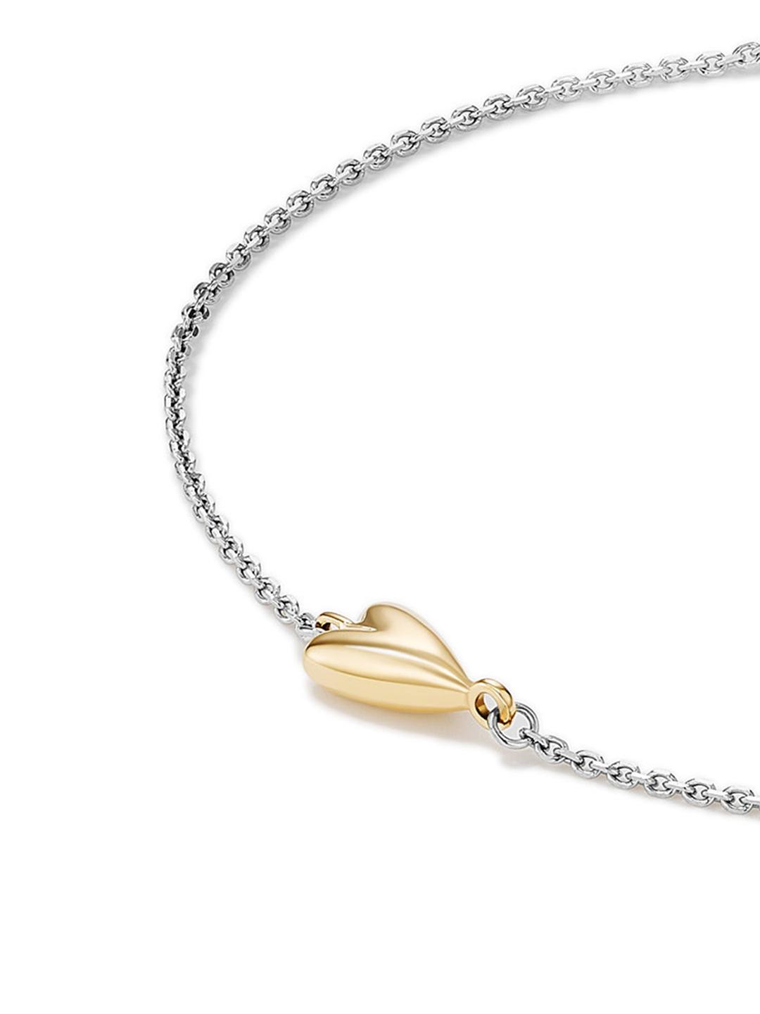 Double Gold Heart Necklace