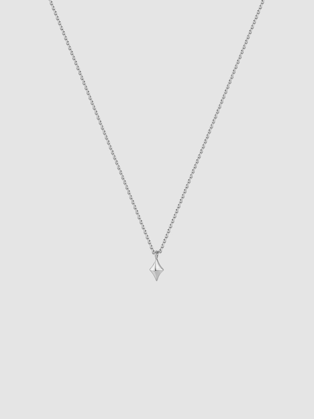 Teeny Sparkle Necklace White Gold