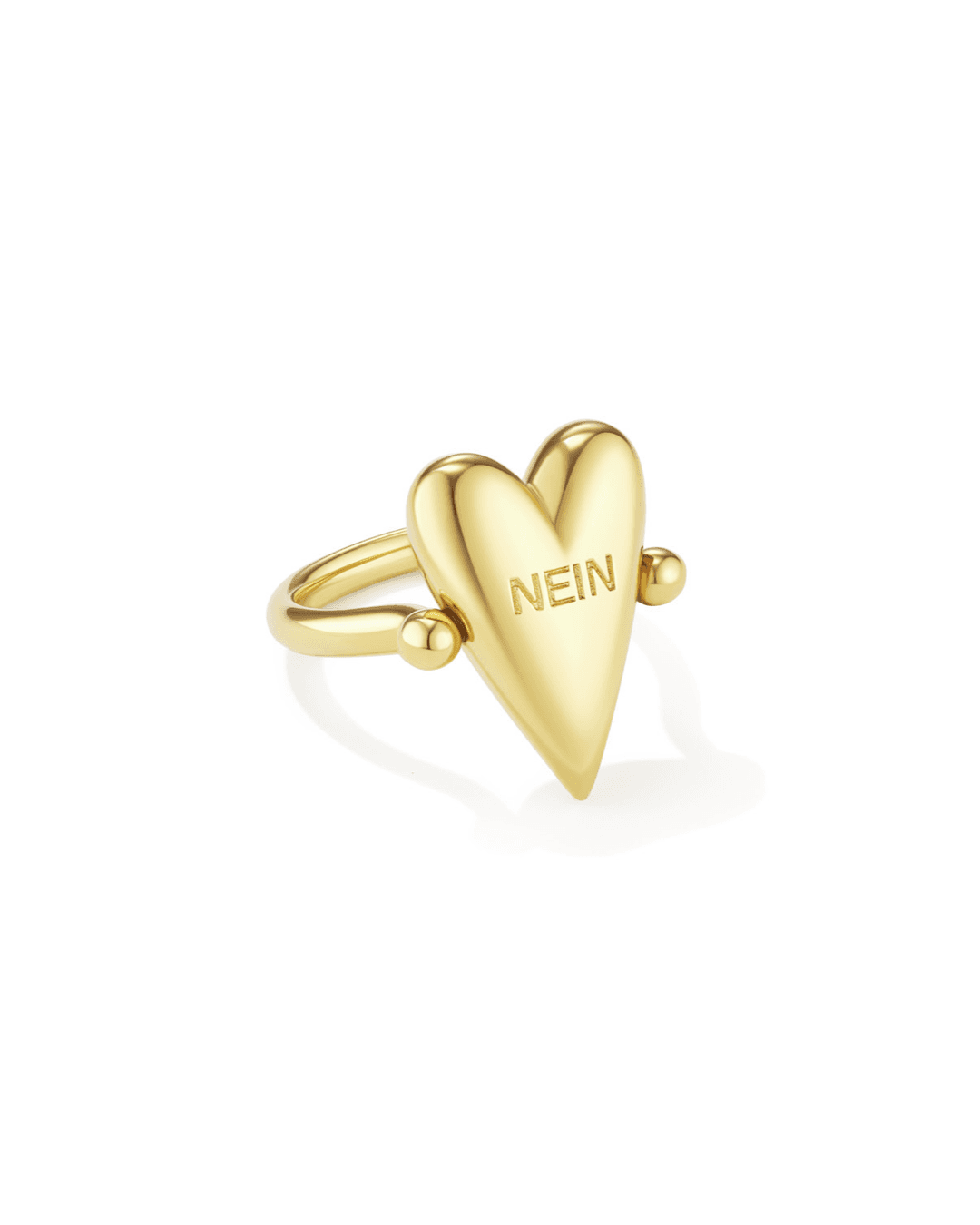 Ja/Nein Flip Ring Gold Vermeil