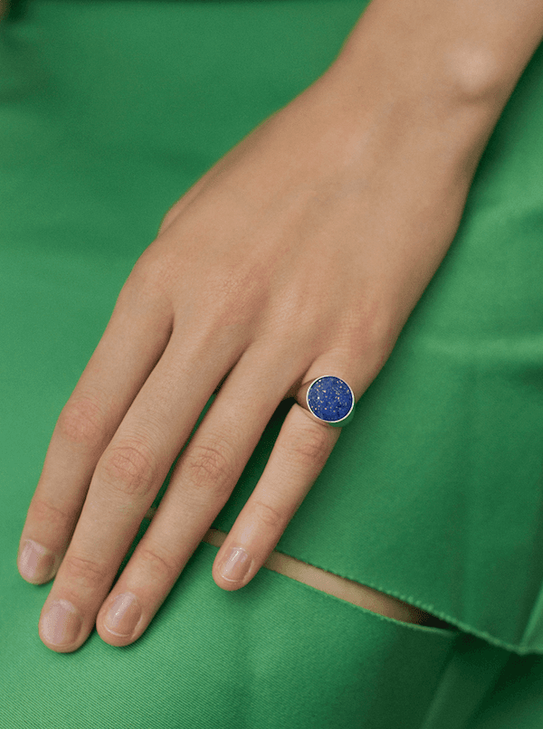Signet with Lapis Lazuli