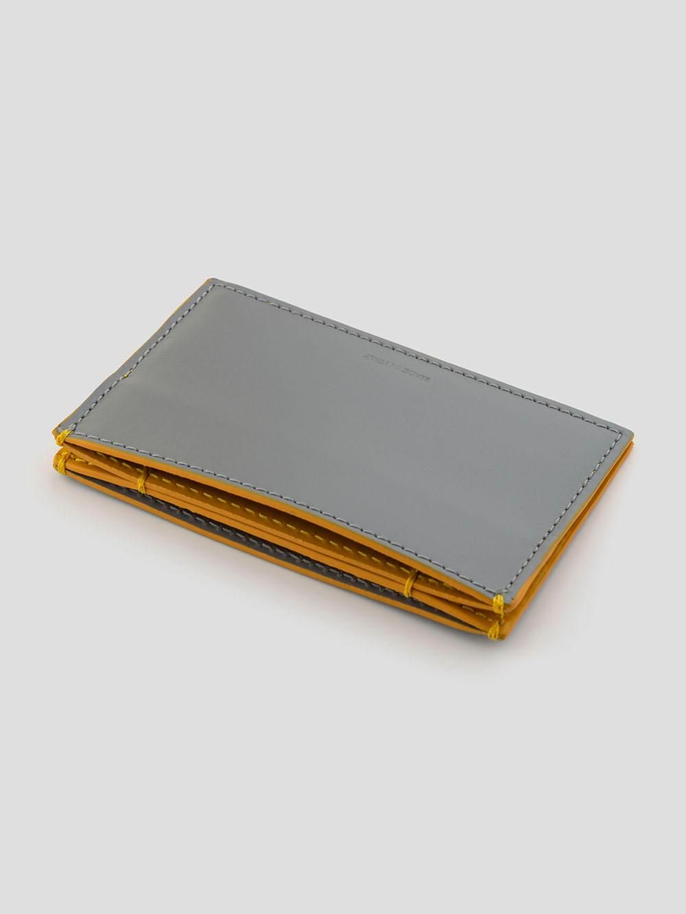 Grey Leather Cardholder