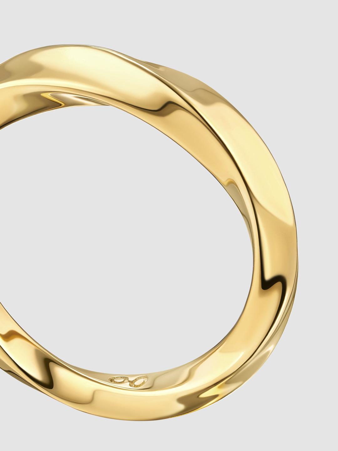 Muselet Ring Gold Vermeil