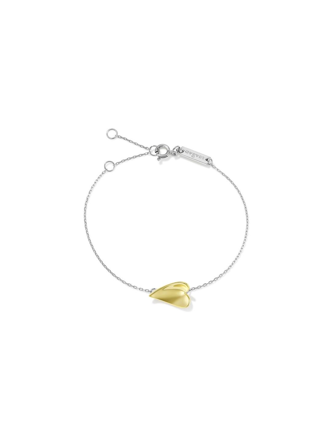 Sailing Heart Bracelet Gold Vermeil