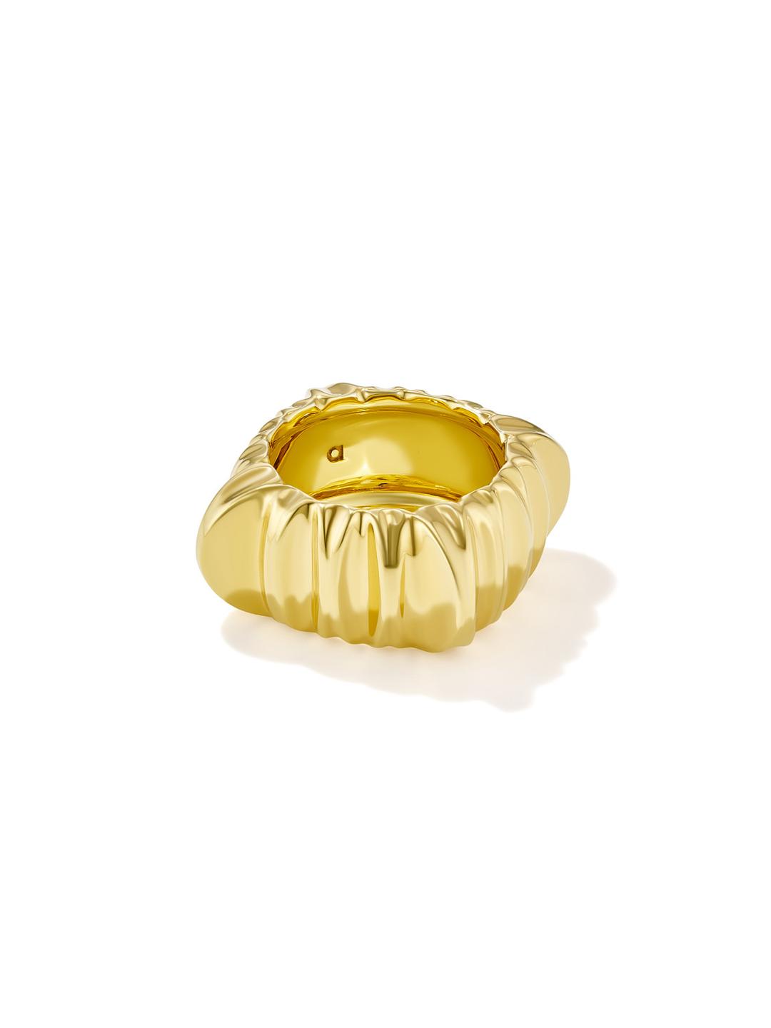 Warp Ring Gold Vermeil