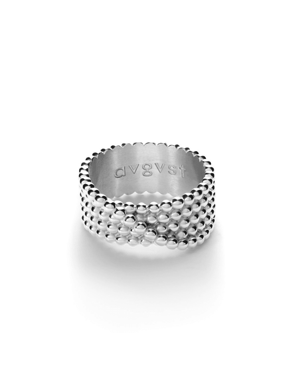 Wound-on Beads Ring