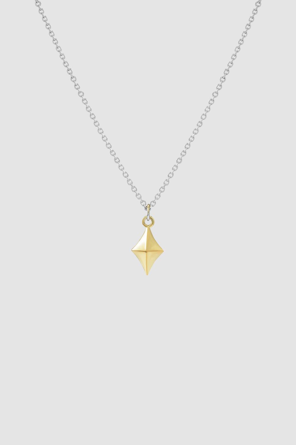 Sparkler Pendant Necklace Gold Plating