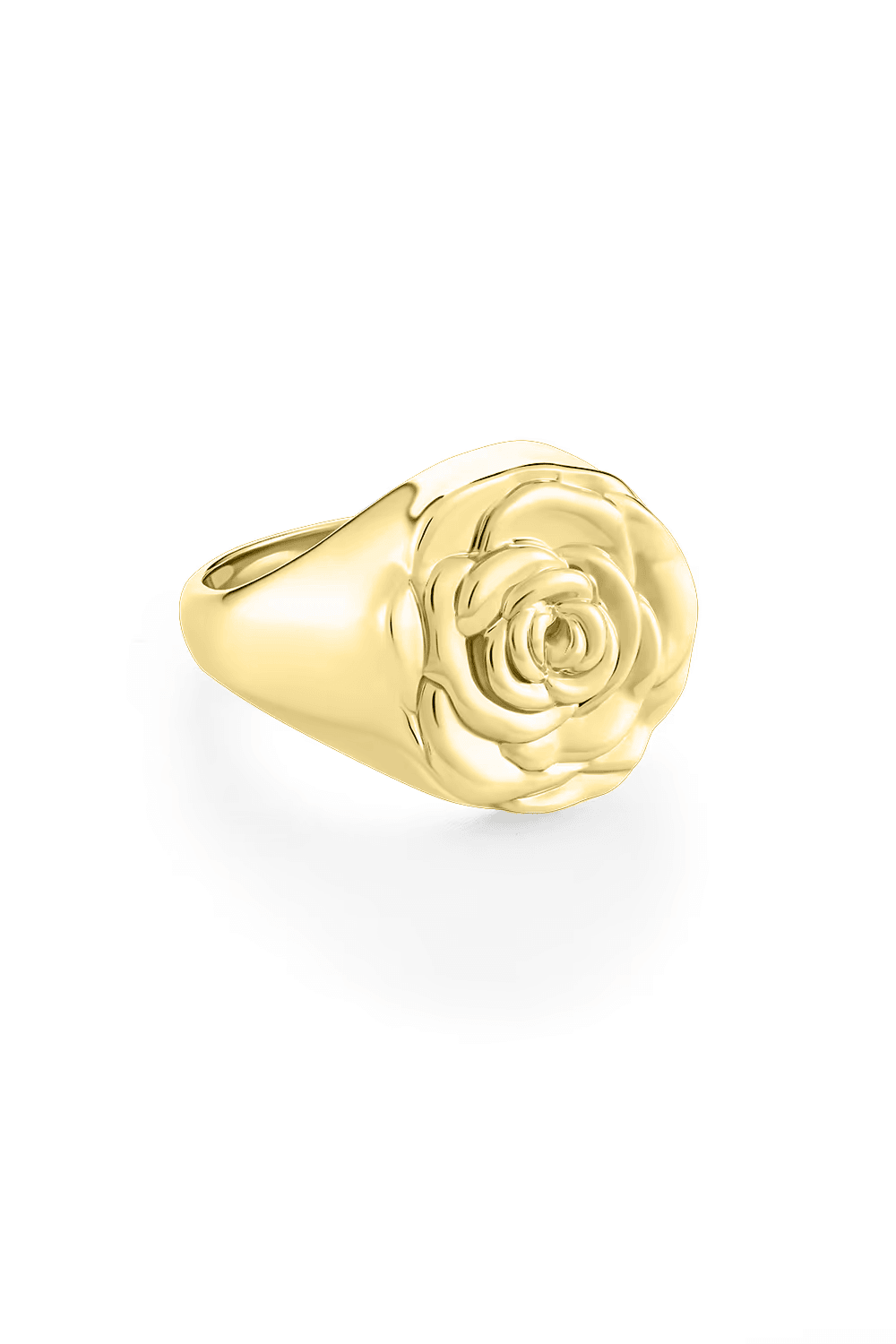 Rose Signet Gold Vermeil