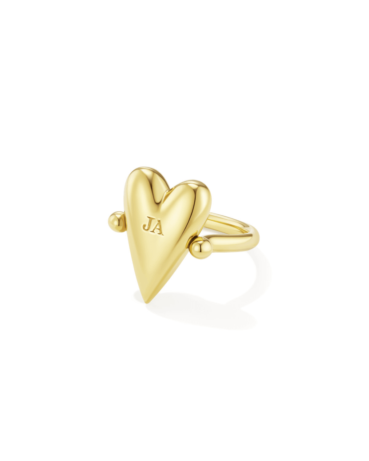 Ja/Nein Flip Ring Gold Vermeil