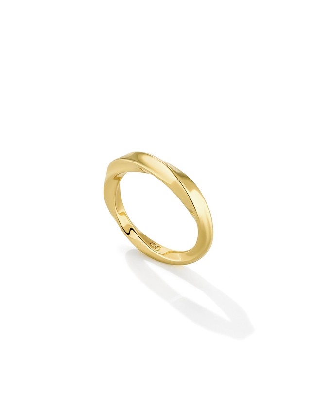 Muselet Ring Gold Vermeil
