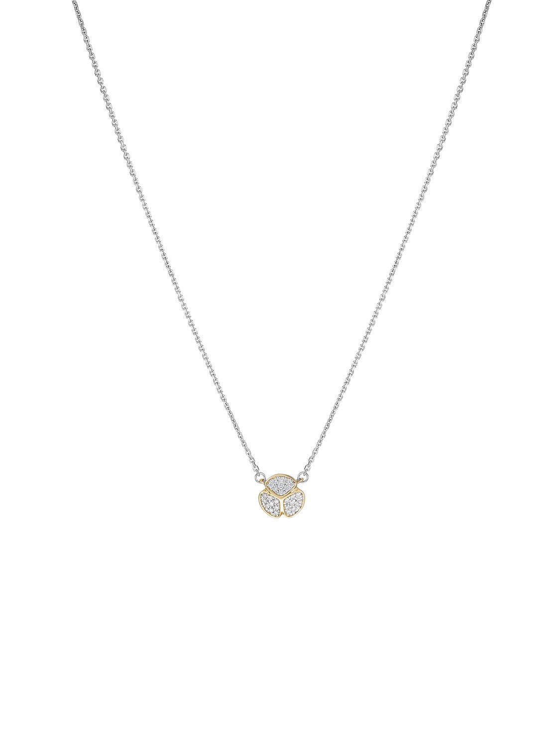 Diamond Pavé Double Gold Fruitlet Necklace