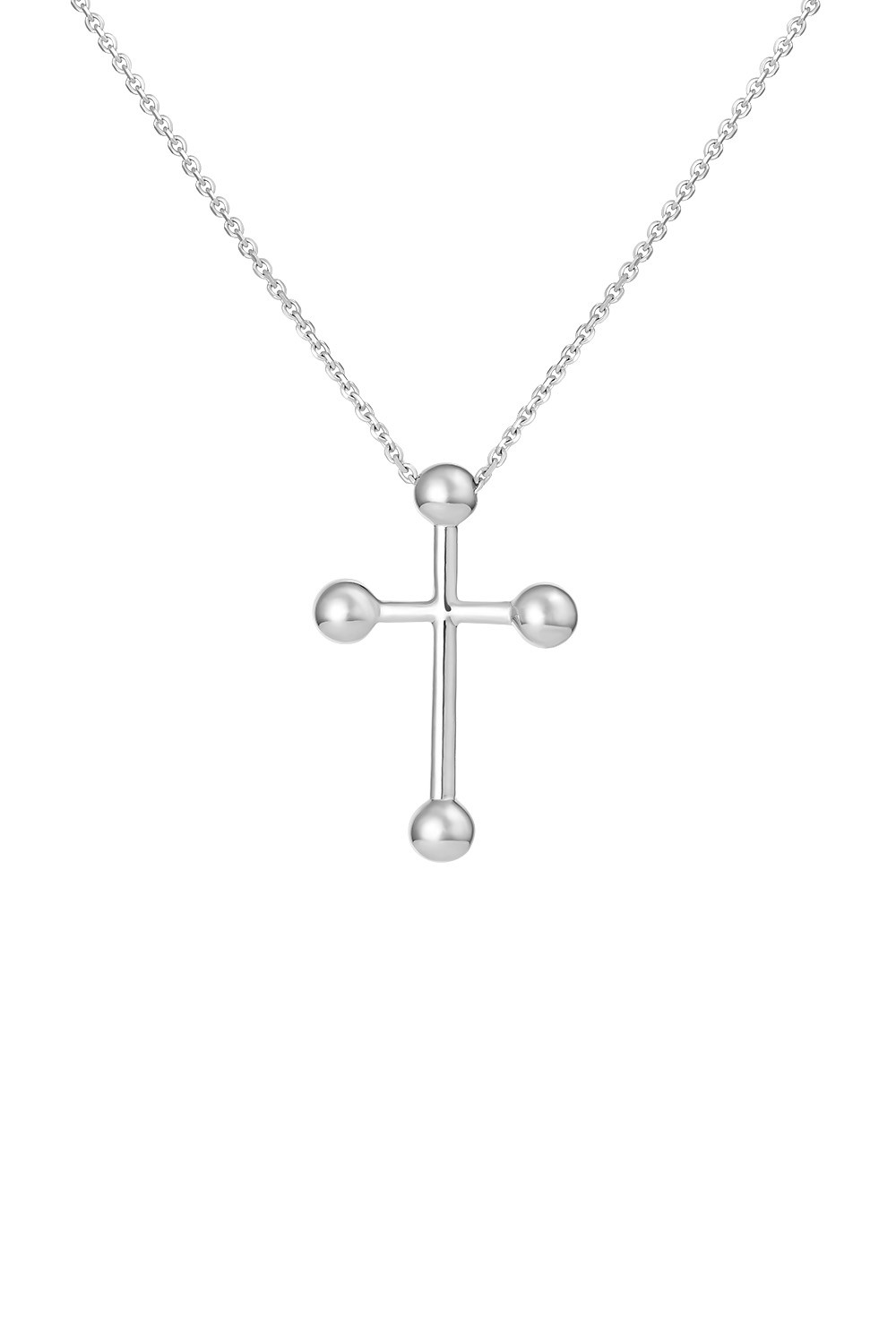 Heraldic Cross Pendant Necklace