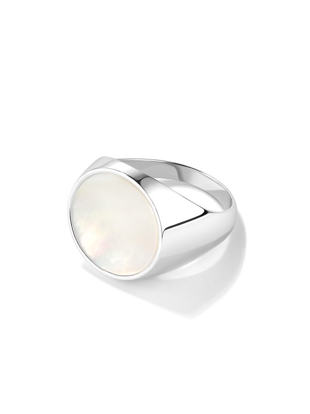 Mother of Pearl Signet