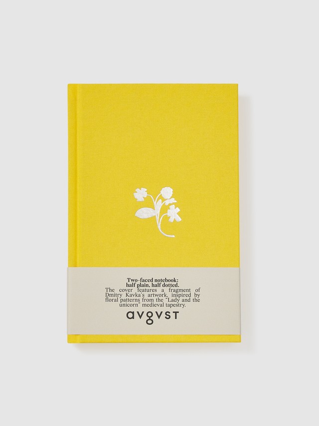 Yellow Notebook Millefleurs