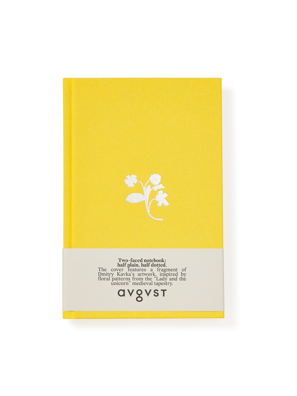Yellow Notebook Millefleurs