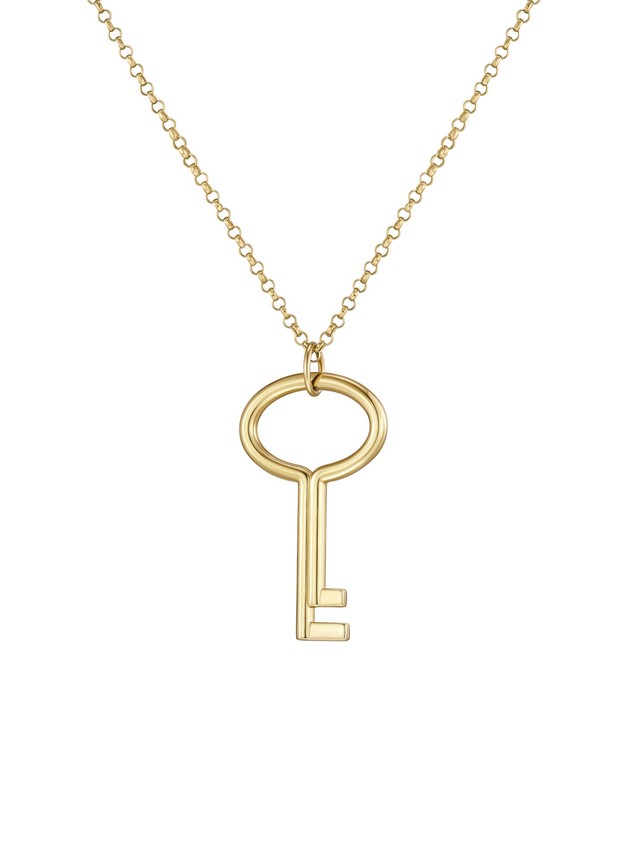 Avgvst x Inès Mélia Key Necklace Gold Vermeil