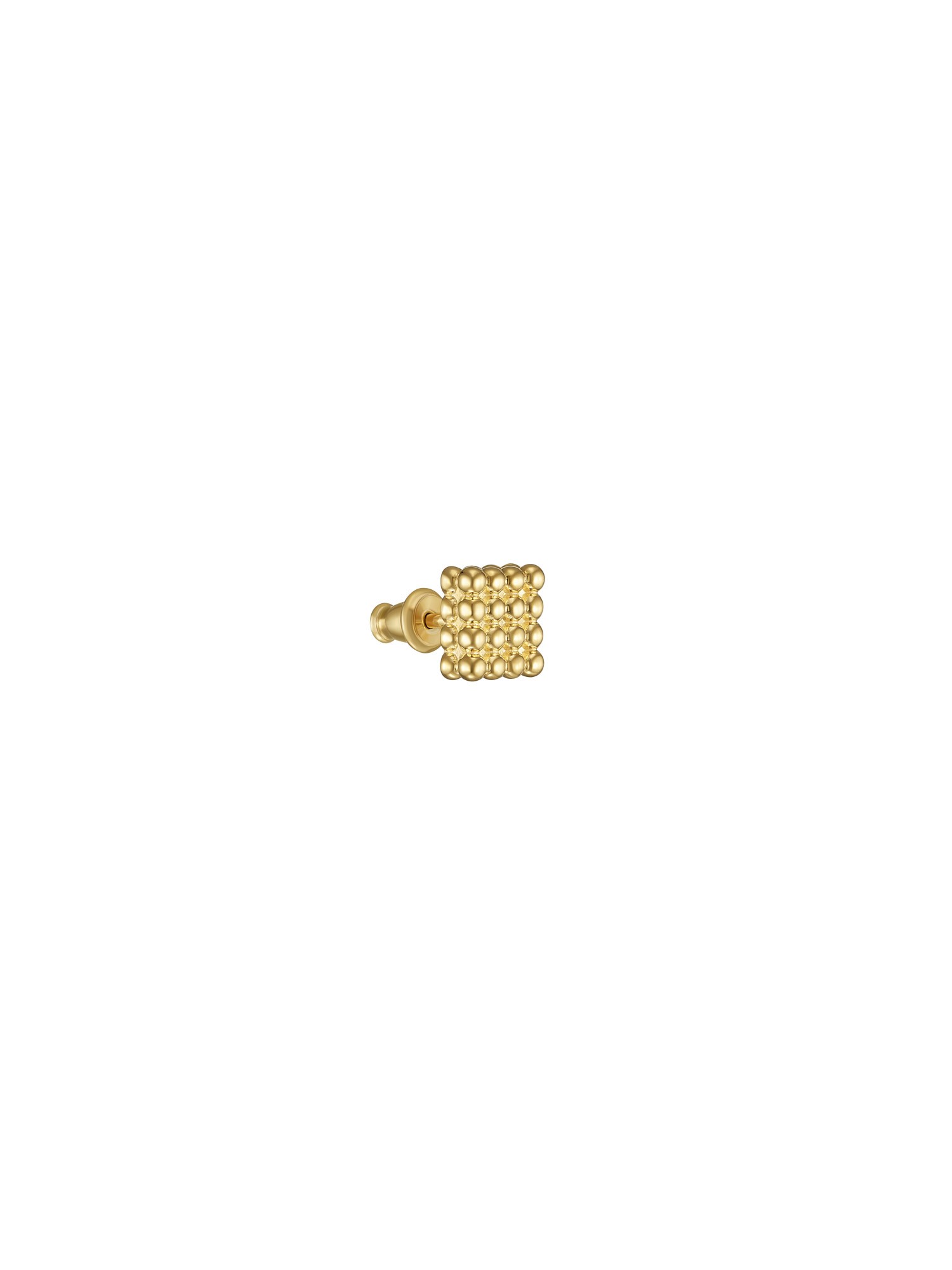 Beads Console Stud Gold Vermeil