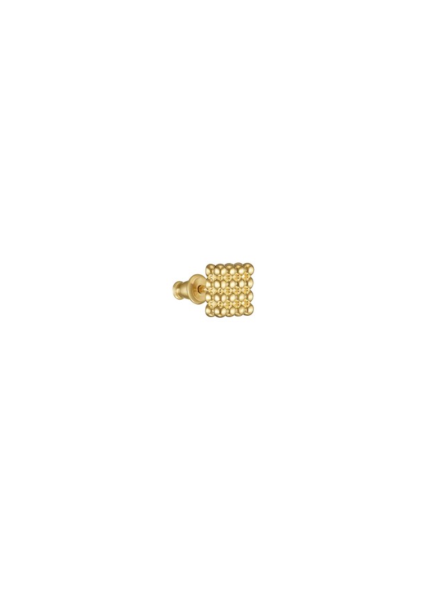 Beads Console Stud Gold Vermeil