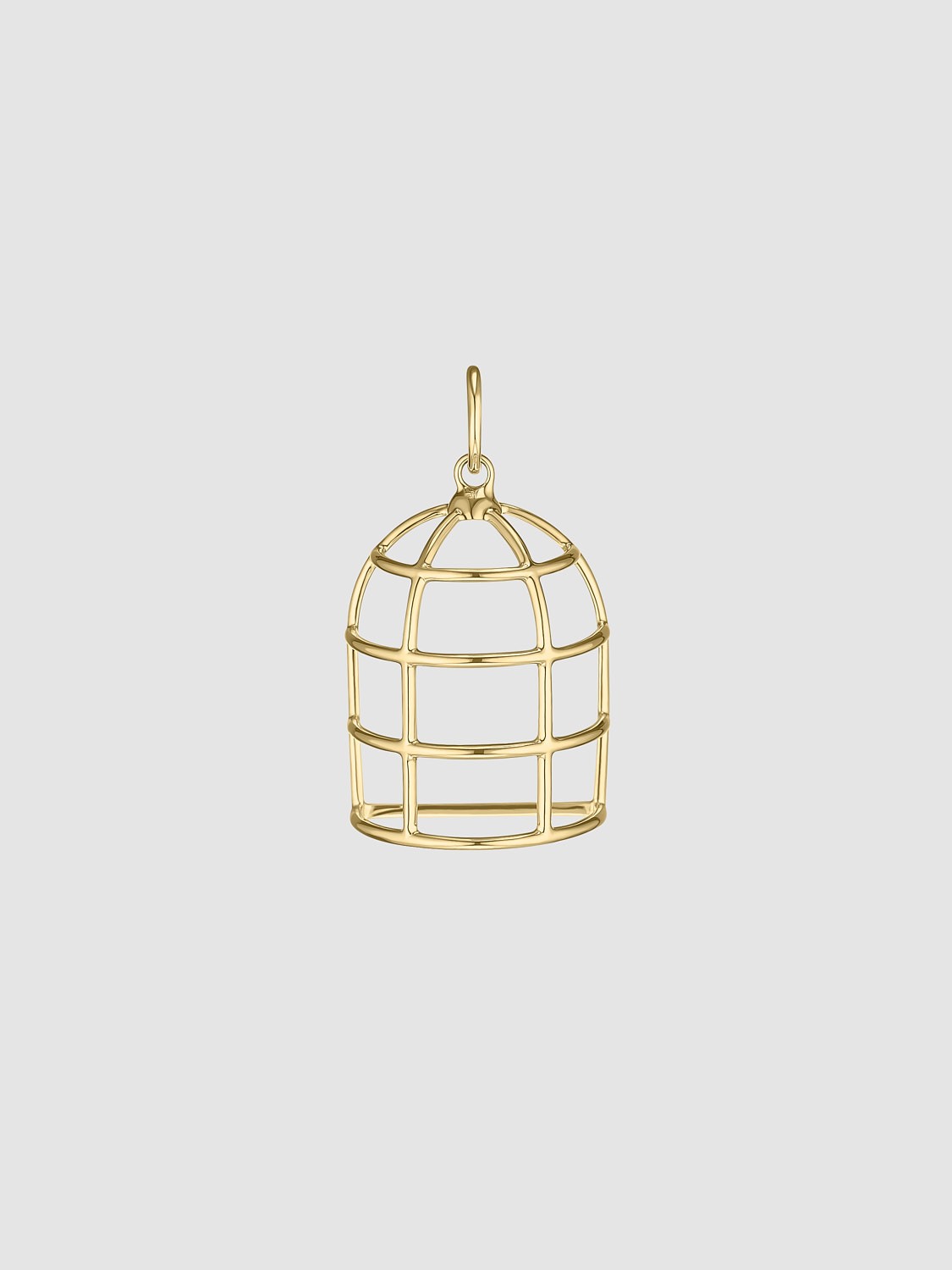 Gold Broken Cage Trinket