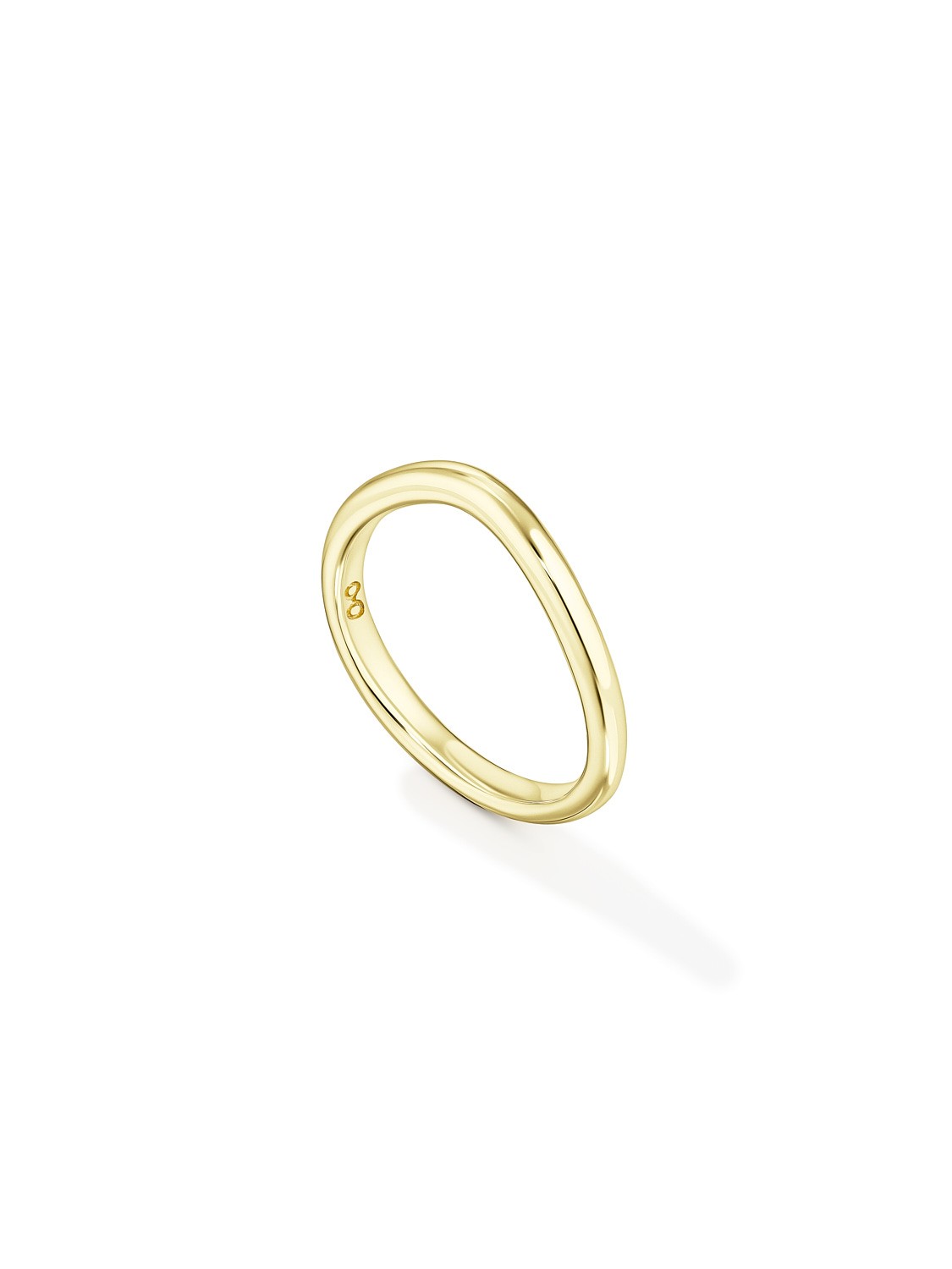 Wave Ring Yellow Gold