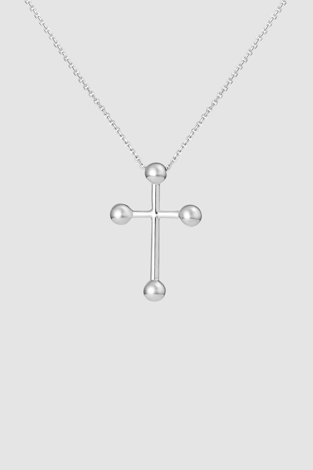 Heraldic Cross Pendant Necklace