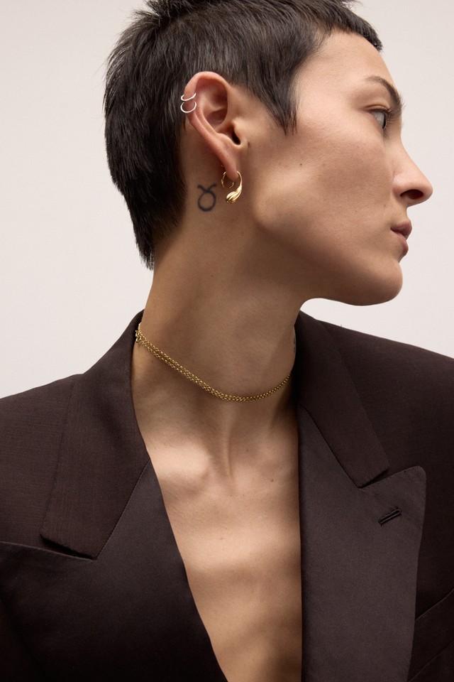 Pocket Watch Chain Gold Vermeil