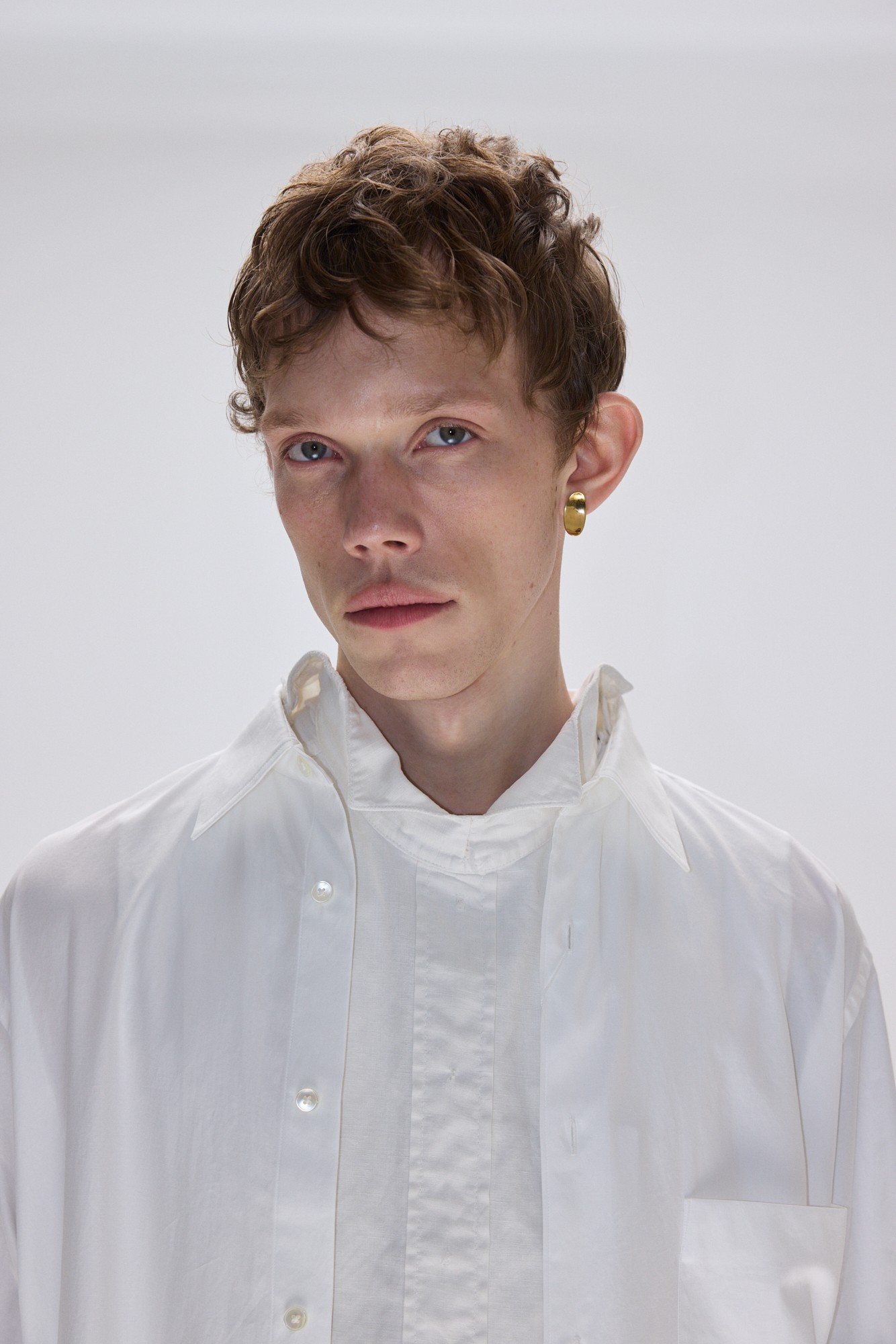 Ellipse Studs Gold Vermeil