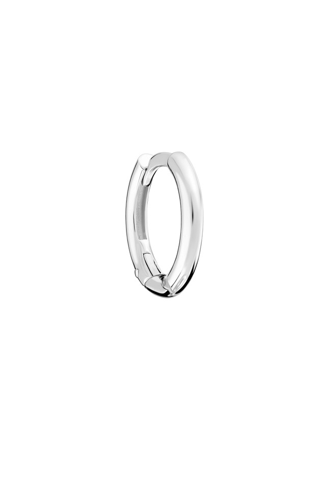 Everyday Hoop in White Gold