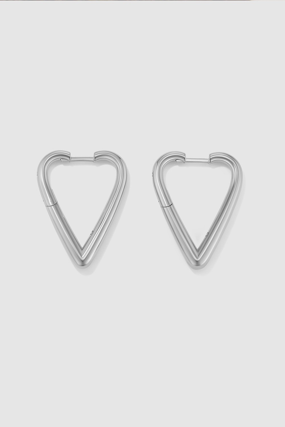 Large Heart Hoops