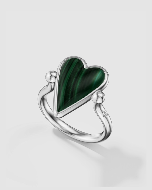 Doublet Flip Ring Lapis/Malachite