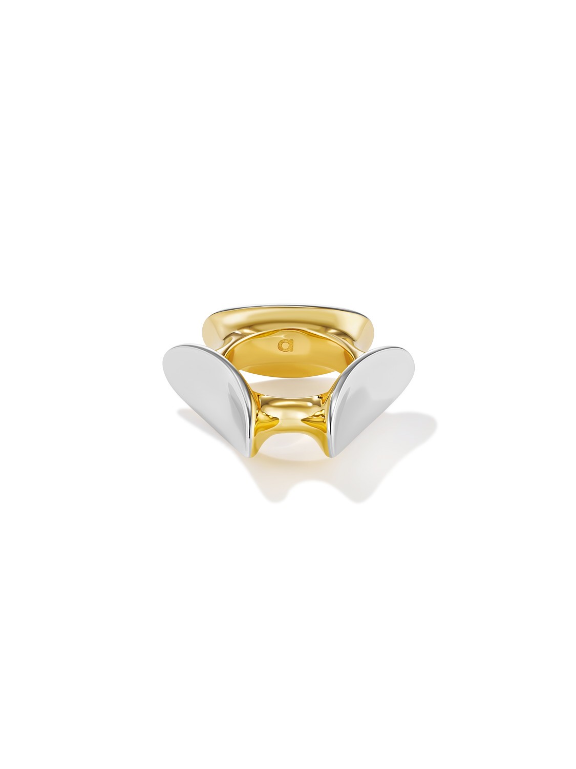 Eclipse Triple Ring Gold Vermeil