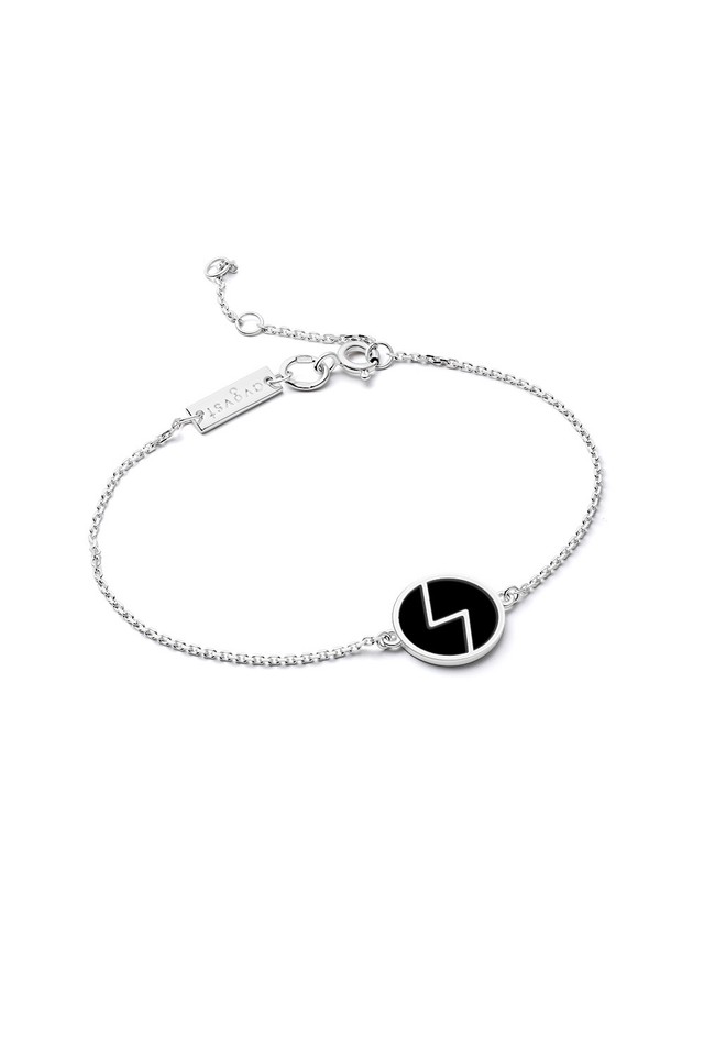 Zodiak Bracelet Scorpio with Black Enamel