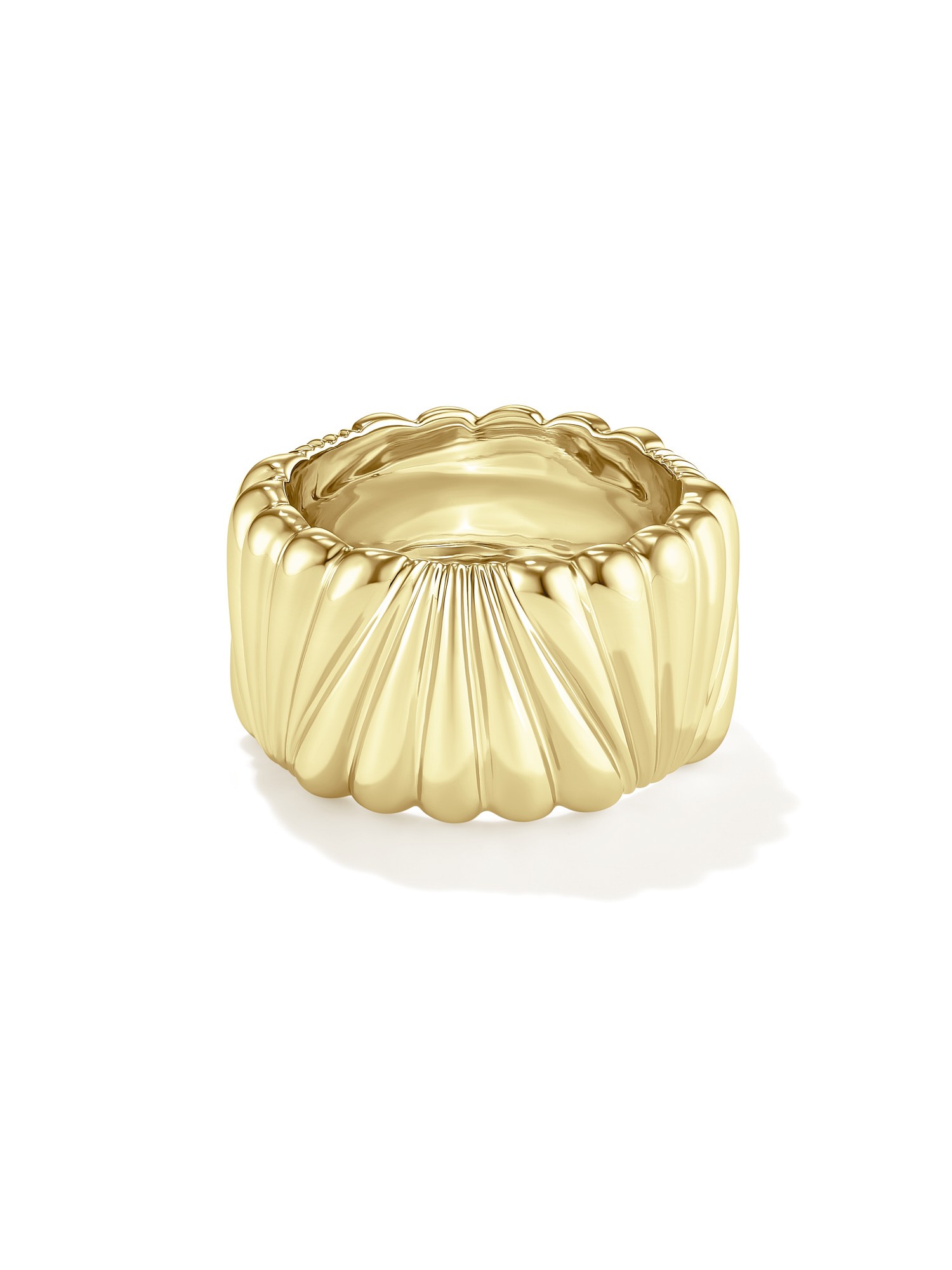 Echo Ring Gold Vermeil